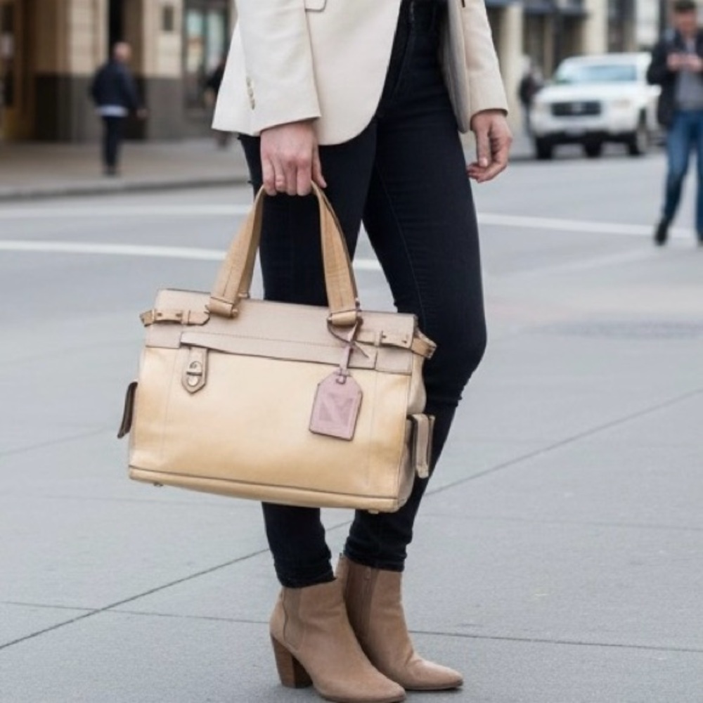 Reed Krakoff Beige Leather Handbag